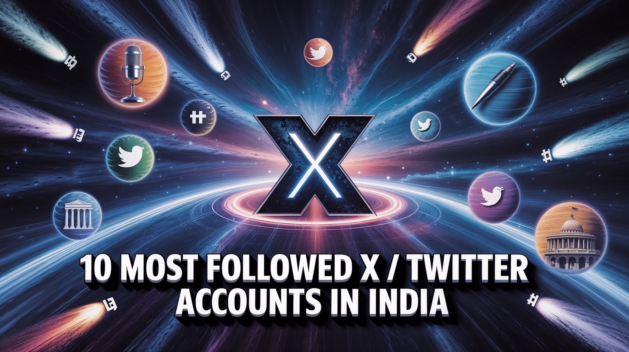 10 Most Followed X/ Twitter Accounts In India