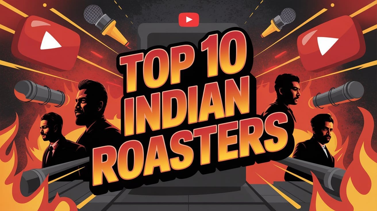 Top 10 Roasters in India on YouTube - 2025