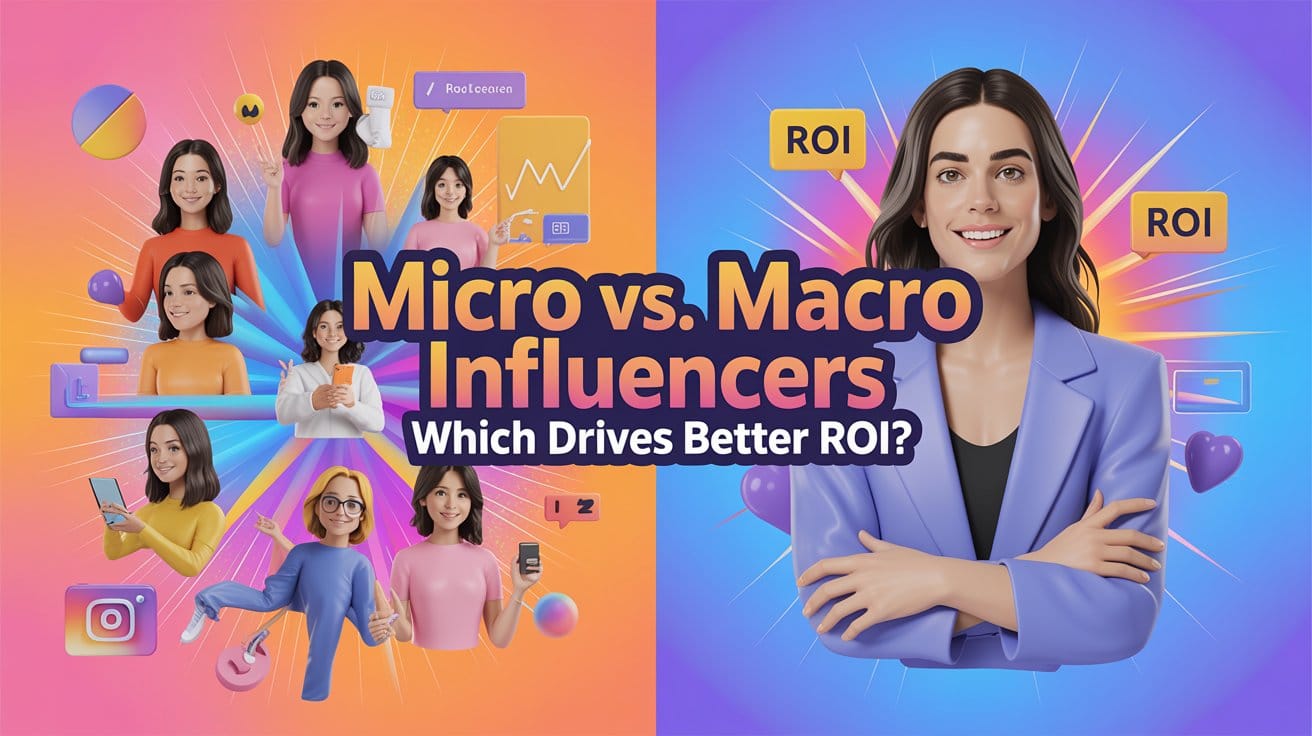 Micro vs. Macro Influencers: Which Drives Better ROI?