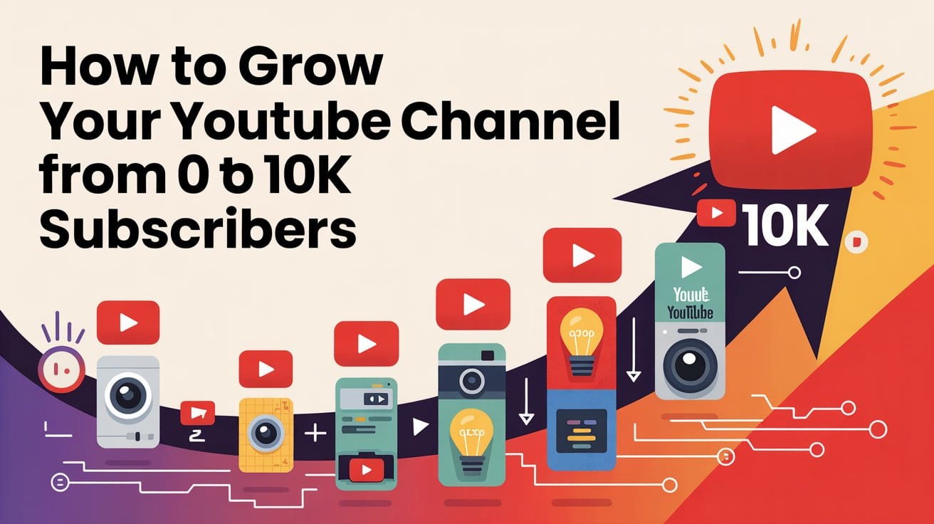 How to Grow Your YouTube Channel from 0 to 10K Subscribers