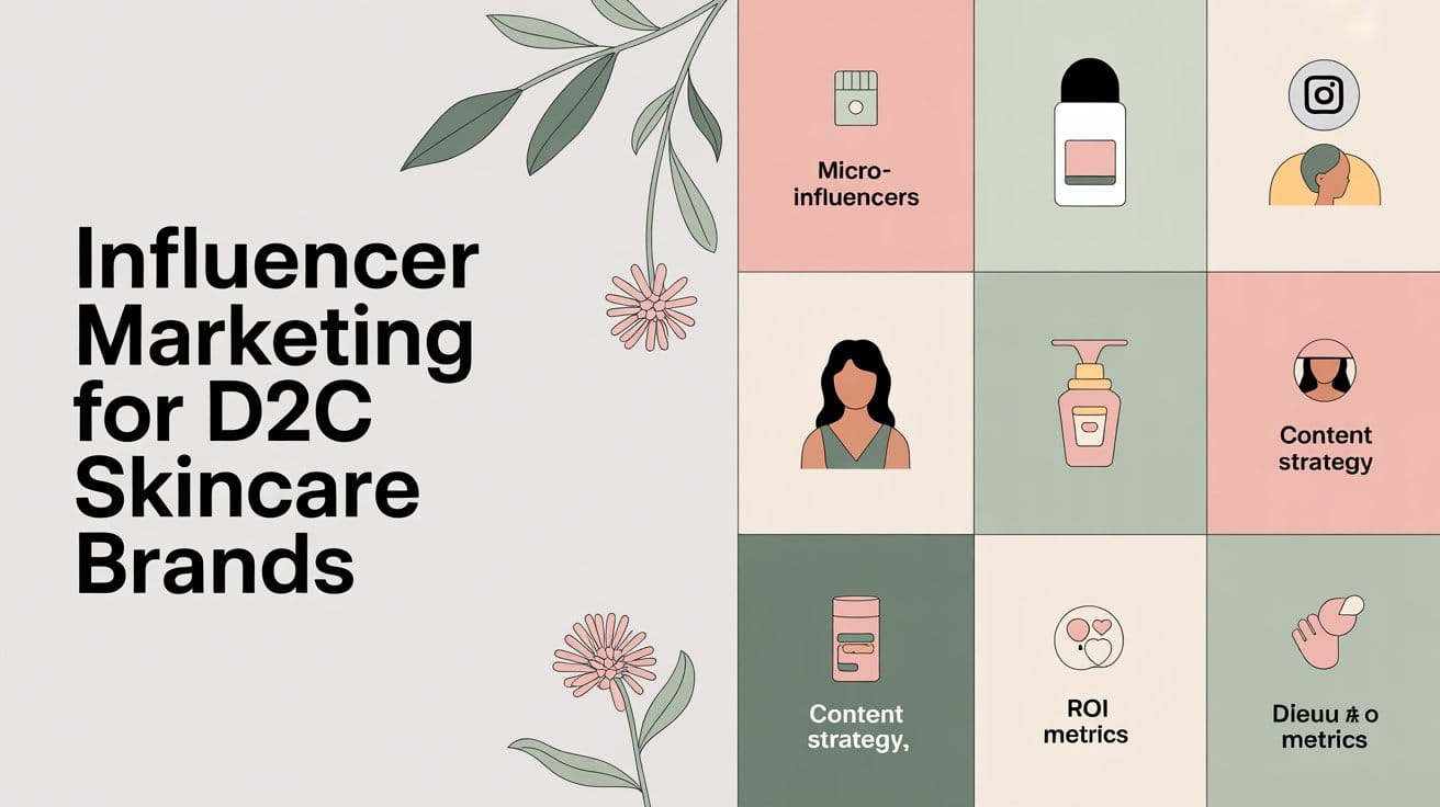 Influencer Marketing for D2C Skincare Brands