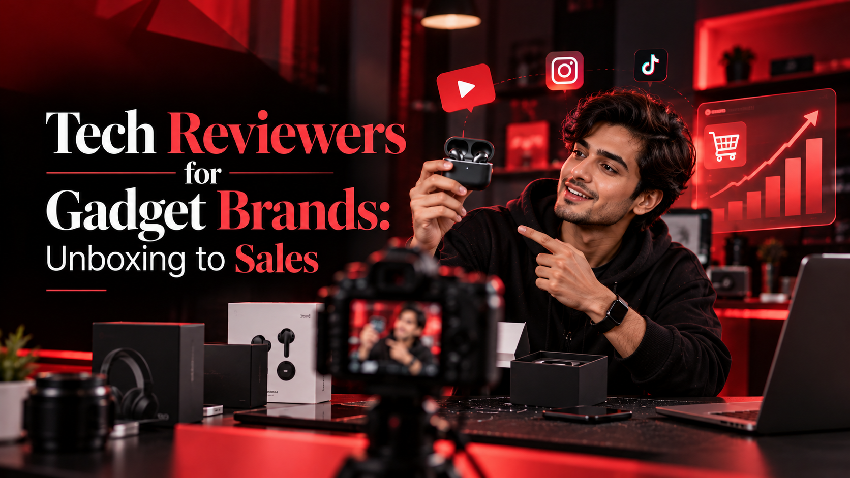 Tech Reviewers for Gadget Brands: Unboxing to Sales