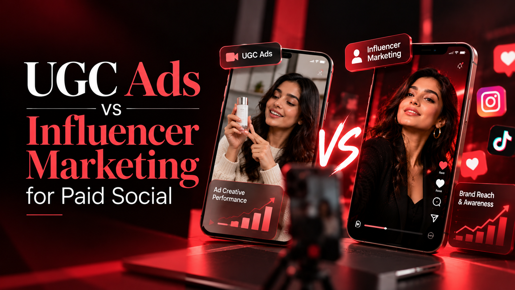 UGC Ads vs Influencer Marketing for Paid Social